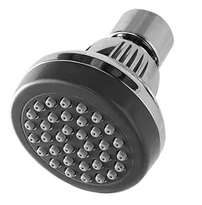 Single Setting Shower Head in Chrome with Rub-Clean Nozzles
