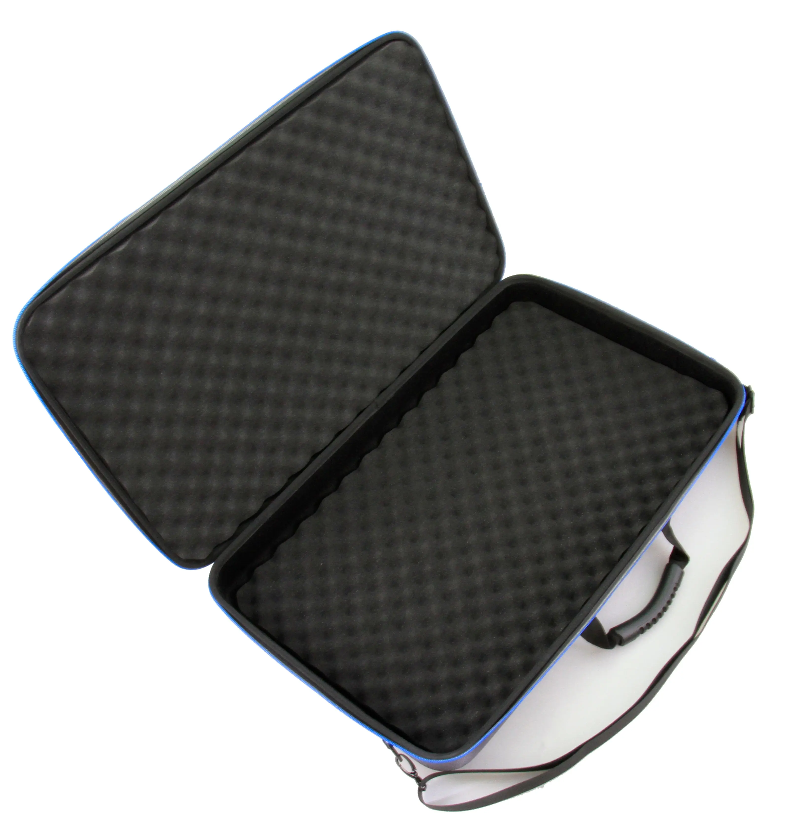 24" Hard Shell EVA Travel Case with Shoulder Strap & Protective Foam Interior Fits Devices up to 22.5" x 13.5" x 2.75" for Secure Transport