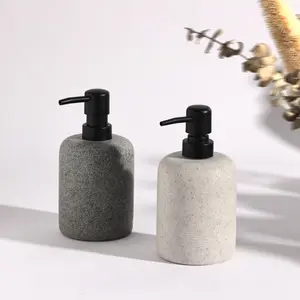 Lotion Bottle, Hand Sanitizer Bottle, Liquid dispensing bottle, Resin Liquid Dispenser Bottle, Reusable Soap Dispenser, 350ML, Suitable for Bathroom, Kitchen, Hotel, Hand Wash, Shower Gel, Detergent