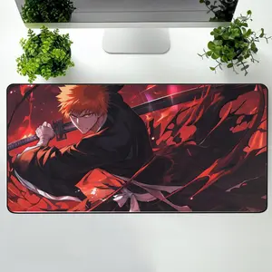 [Sale Up To 50%] Ichigo Kurosaki Mouse Pad, Ichigo Kurosaki Desk Mat, Ichigo Kurosaki Gaming Pad