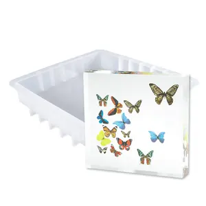 Large Rectangle Home Decoration Silicone Molds for Epoxy Resin Art