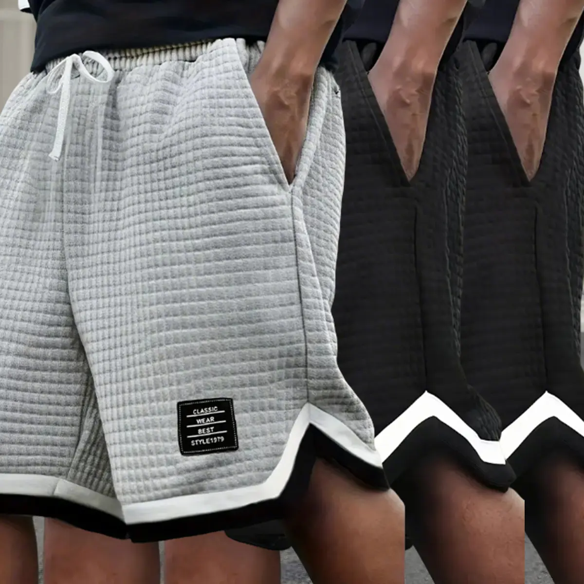 Gray + Black + Black