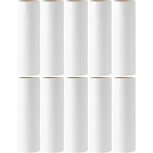 Lint Roller Refills 6.3 inch, Value Pack 10 Rolls Extra Sticky Lint Roller Refills for Pet Hair Clothes Floor Lint Remover Roller Refills 6.3 inch Wide (Refills Only)