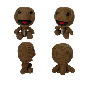 New LittleBigPlanet Sackboy 25CM Plushie Soft Stuffed Doll with Embroidery Details Fast Shipping Gift for Gamers