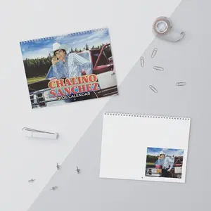 Chalino Sanchez Calendar 2026 Unofficial Collector's Mexico Art Edition Corridos Fans Waterproof 12-Month Poster Decor for Enthusiasts