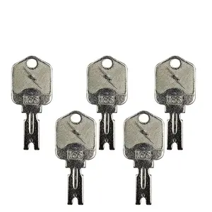 Forklift Key for Clark Yale Hyster Gradall Gehl Crown Models, Replacement Part Number 91033317 A214062 5133504 7738-4578