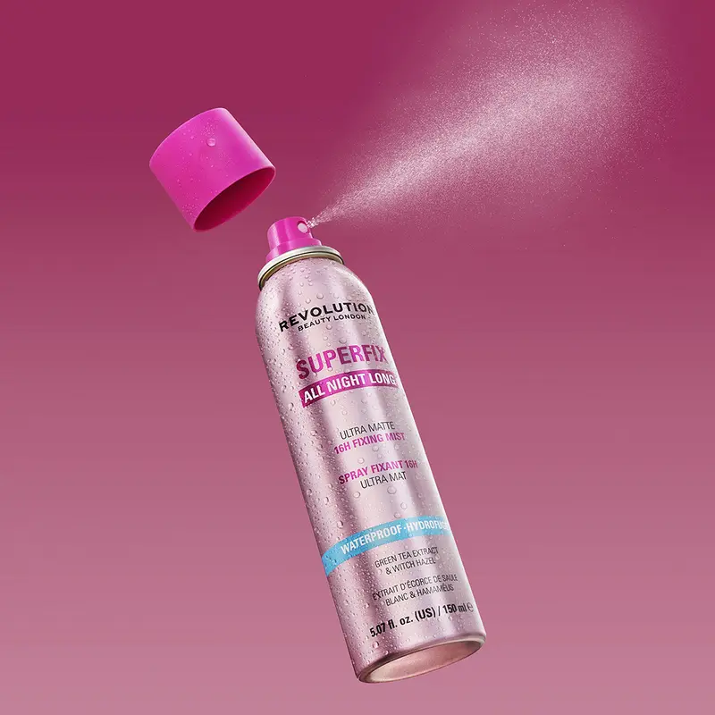 Revolution Superfix All Night Long Setting Spray 150ml Makeup Fixing Spray Makeup Fixer
