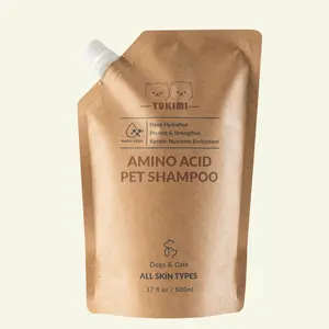 Amino Acid Pet Shampoo Refill Pouch (17 fl oz / 500 ml)