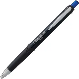 Pentel PENBX930AC 1 mm GlideWrite Signature Ballpoint Pen, Blue - Pack of 12