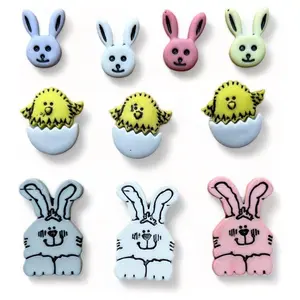 Buttons Galore & More - Funny Bunny Buttons