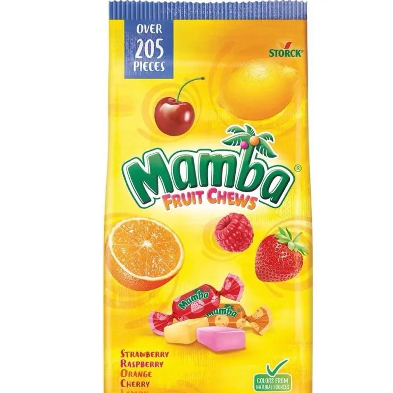 Storck, Mamba Fruit Chews Variety Pack Chewy Candy, 42.4 oz.