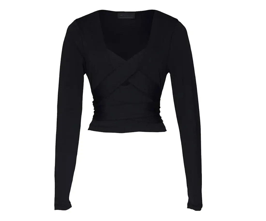 Reebok Plus Cardi Ls Top In Womens Active Shirts & Tees