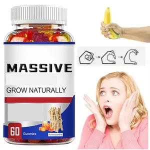 60 Grummy Boost Natural Energy, Stamina, Focus & Mood Support Supplement
