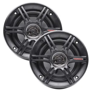 Crunch 300 Watts 6.5-Inch 3-Way 4 Ohms Steel Basket CS Speakers, Black | CS-653 Crunch 300 Watts 6.5-Inch 3-Way 4 Ohms Steel Basket CS Speakers, Black | CS-653