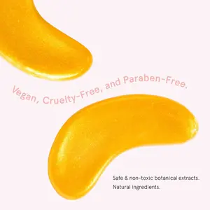 Vegan Eye Mask - Cruelty-Free, Paraben-Free, Hydrating Formula for Comfort and Moisture