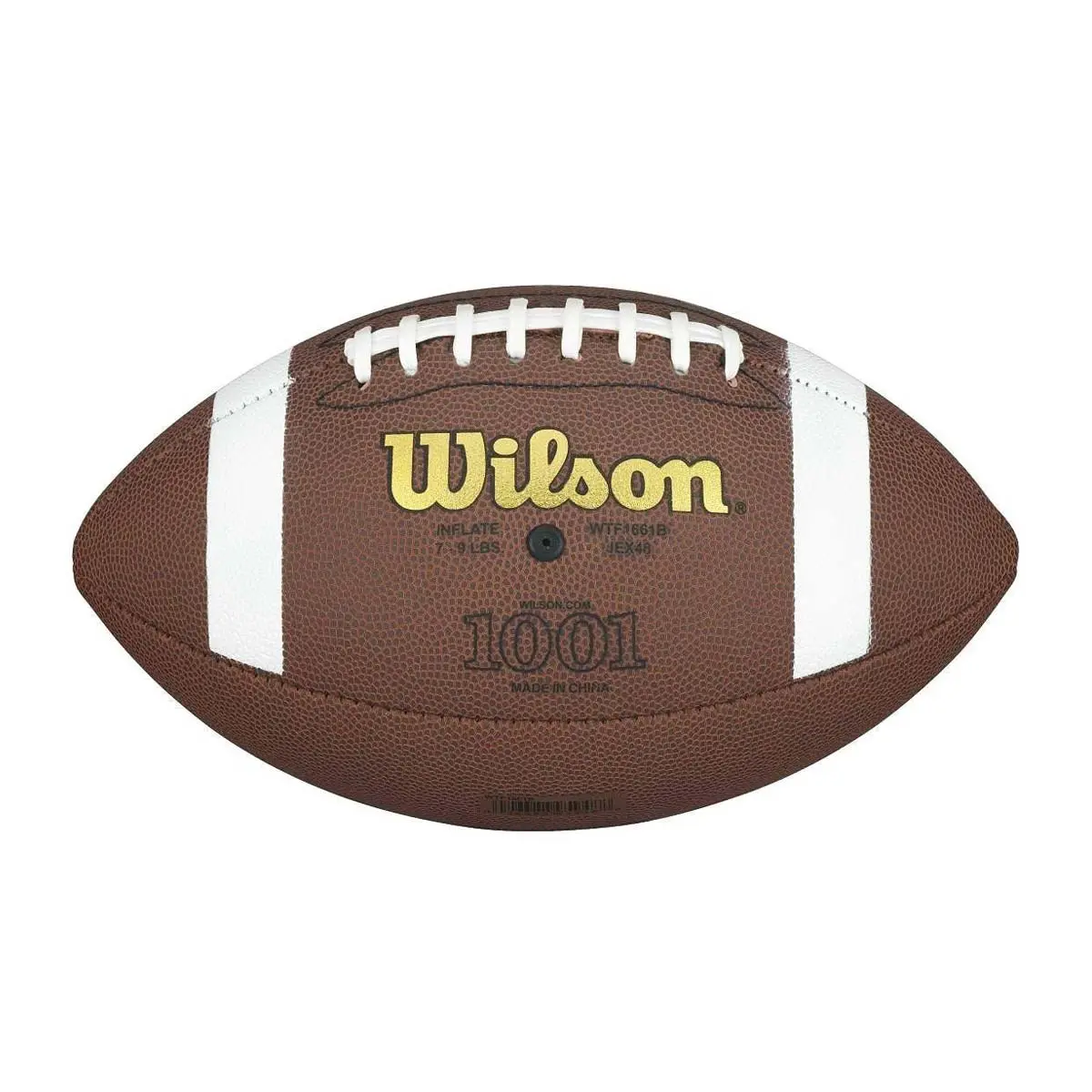 Wilson Collegiate Football with Tackified Synthetic Cover, Official Size 9 for Ages 14+, AFY Approved with Butyl Bladder, Classic Red, Tackified Grip, American Football
