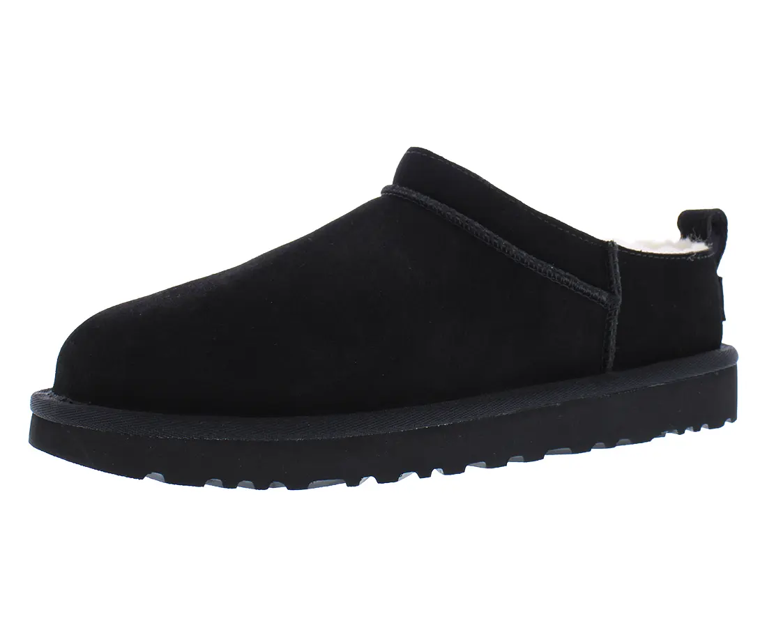 UGG Women's Classic Micro Boots, Low-Profile Suede Ankle Booties, Comfortable Winter Footwear for Casual Wear, Micro Suede