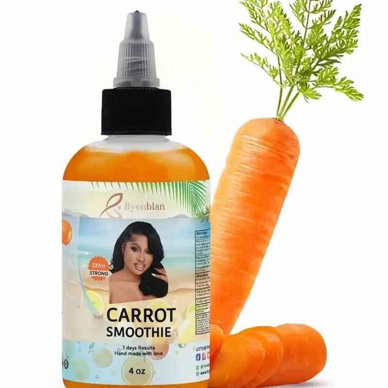 Carrots smoothie Exfoliate, Brighten, Nourish- spa Glow at Home!