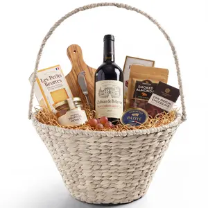 Best Choice Products Easter Basket, Woven Easter Basket for Kids w/ Collapsible Handle, Tapered Shape