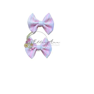 3inch Patterned fabric pigtail sets