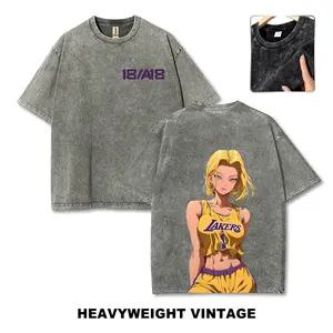 Android 18 Vintage Tee 90s Graphic Tees Men's t Shirts Graphic Tee t Shirts Funny Graphic Tee Good Graphic Tees Men's Graphic Tees Streetwear Outfits Men Vacation Outfits Oversized Tshirt Men