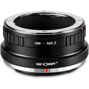 K&F Concept Lens Mount Adapter for Olympus OM Mount Lens Compatible with Nikon Z6 Z7 Camera