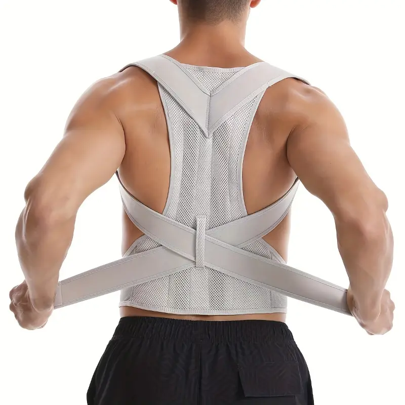 Adjustable Posture Corrector For Men And Women, Spine And Back Support Brace, Breathable Clavicle Support, For Neck, Back And Shoulder, Invisible Under Clothes