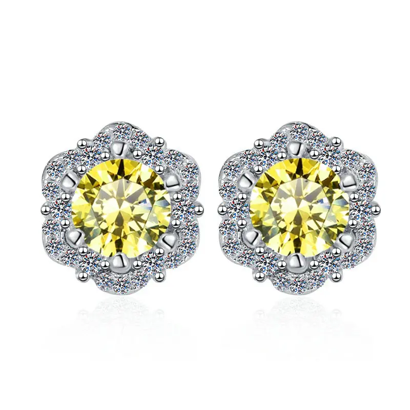 【 D color moissanite 】 50 point golden y