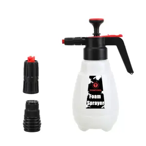 Foam Sprayer, Foaming Pump Blaster Hand Pressure Snow Foam Cannon Water Blaster, Hand Pressurized Soap Sprayer Manual Foam Cannon Car Wash Motorbike Cleaner
