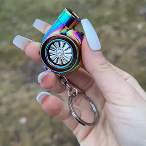 Coiled Turbo Keychain