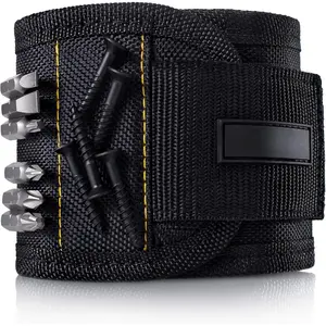 Magnexpert  Wristband for Holding Screws, Nails and Drill Bits - Crafted from Ballistic Nylon with 15  , Stocking Stuffer for Men