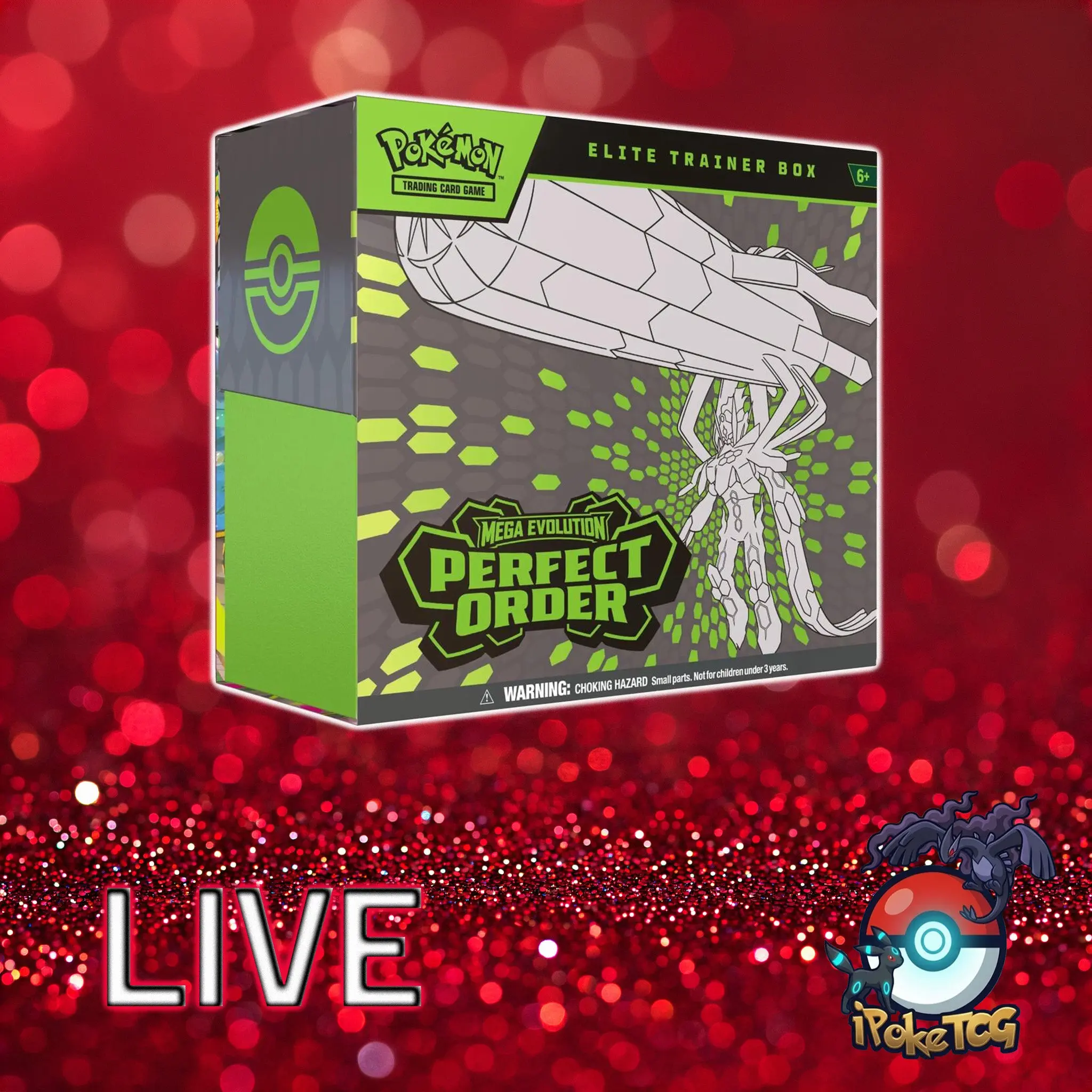 Pokemon TCG: Mega Evolution - Perfect Order Elite Trainer Box