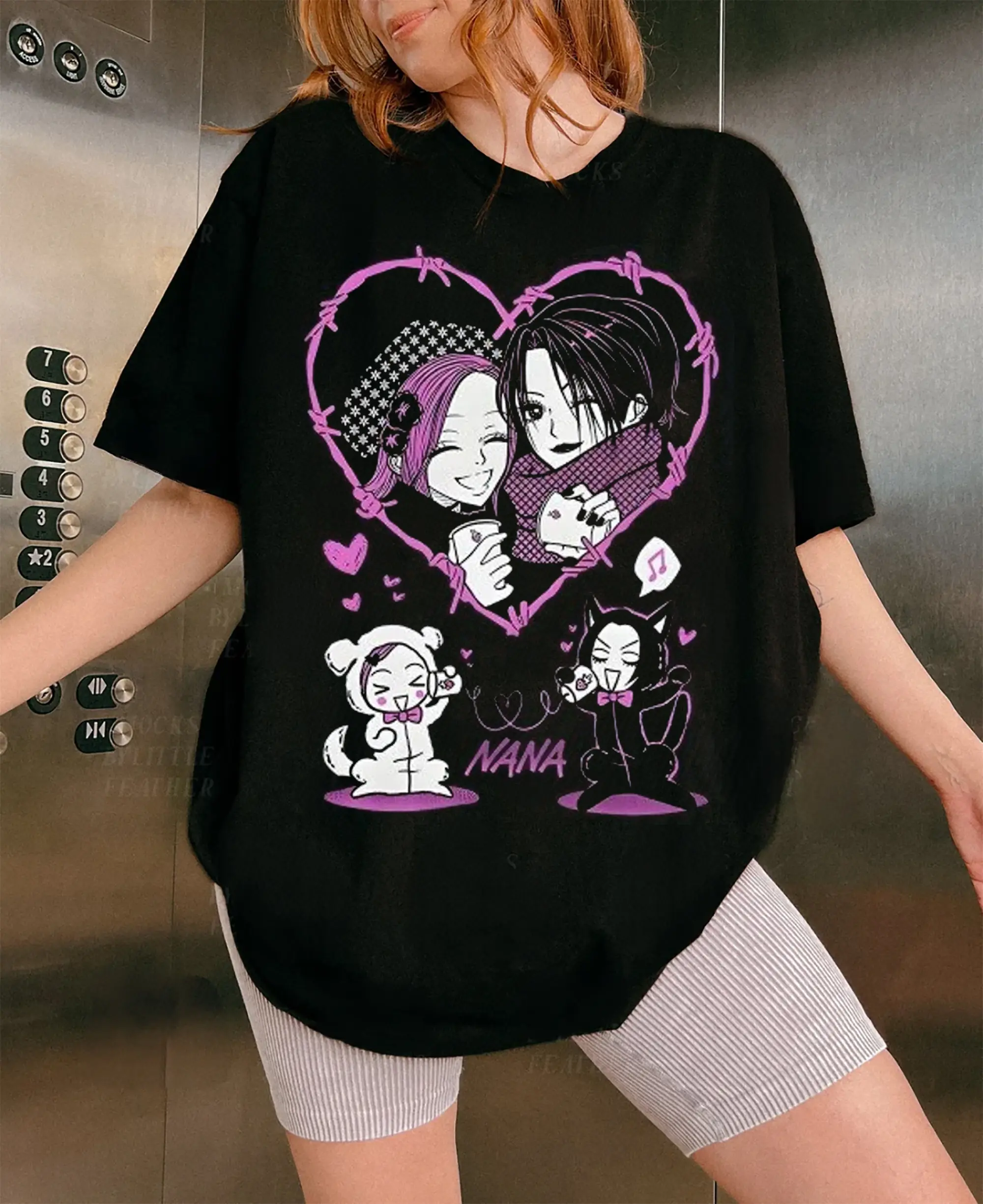 Nana Anime Merch T-Shirt Cute - TikTok Shop