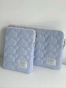 1PC Cute Cloud Embroidered iPad Tablet Bag Ins11/13/15 inch Laptop Storage Bag Laptop Sleeve