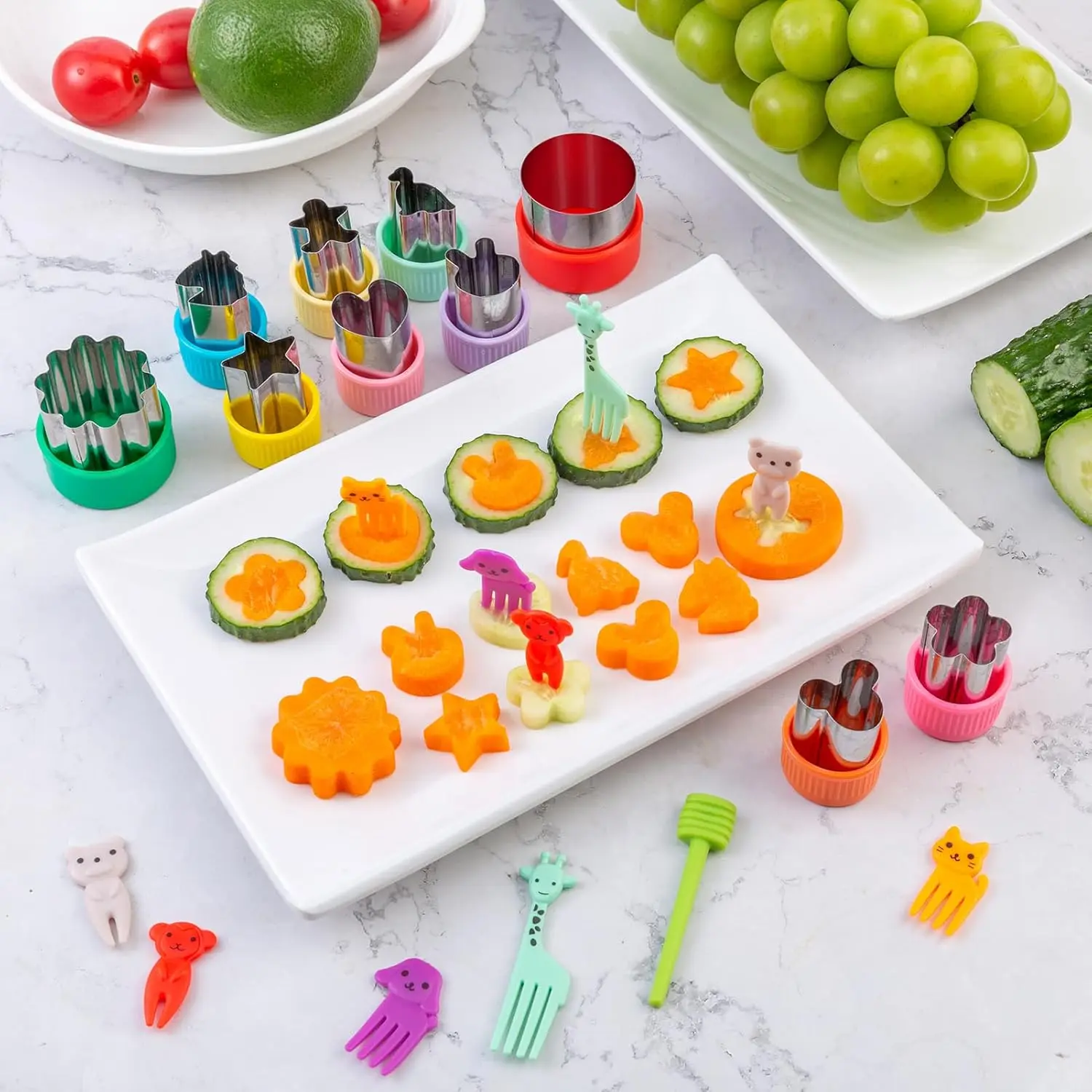 Cartoon Animal Shaped Sandwich Cutter and Sealer Tool Set - Cute Cartoon Design Baking Utensils, Multiple Types Bakeware for Beginners & Kitchen Essentials