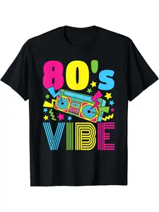 80s Vibe 1980s Fashion 80s Theme Outfit Eighties 80s Costume T-Shirt