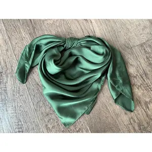 Wild Rag Hunter Forest Green #40 Cowboy Wild Rag Western Neck Scarf Bandanna by Double B Wild Rags