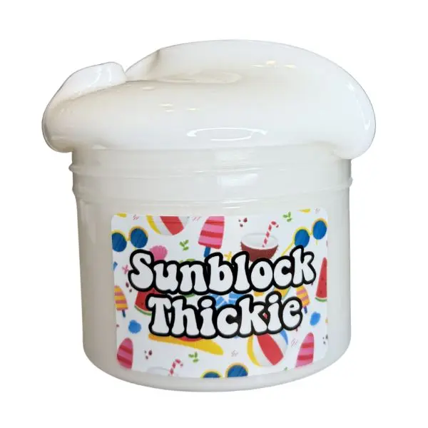 Sunblock Thickie Bubble Popping Scented Soft Smooth Butter DIY Clay Sunblock Thickie Bubble Popping Scented Soft Smooth Butter DIY Clay