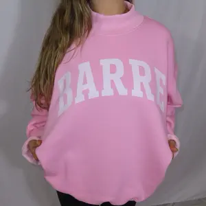 “BARRE” Mockneck- PINK