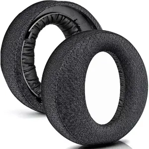 Ps5 Ear Pads Replacement Ear Cushions for Sony Playstation 5, Breathable Mesh Fabric, Compatible with Pulse 3D & Wireless Headset, Headphone Accessories