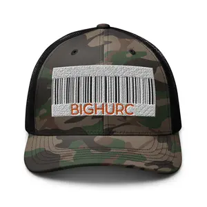 BIGHURC Camouflage trucker hat