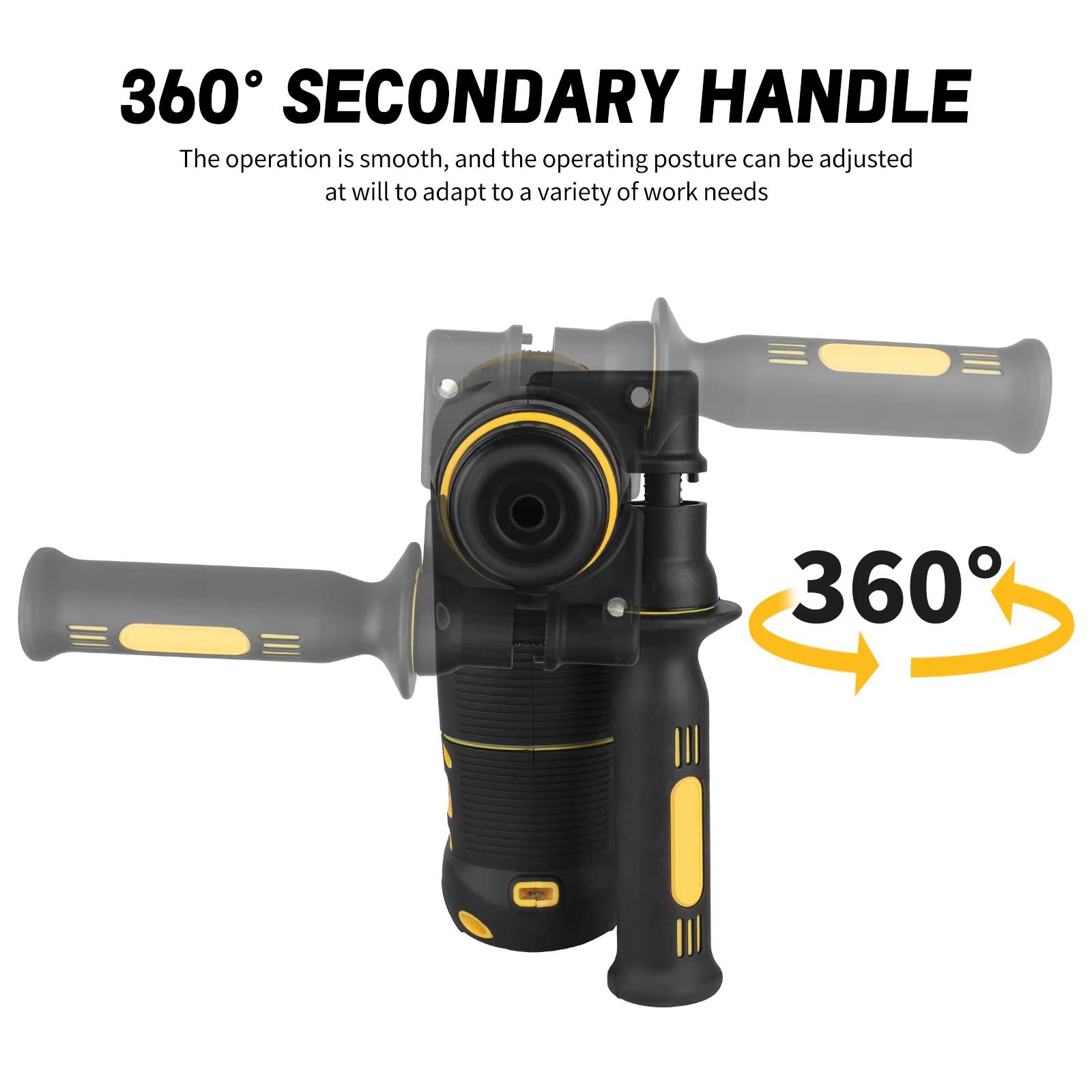 DEWALT DCH273 Cordless SDS Plus Drill – Professional & DIY Use, Concrete, Masonry & Wood, High-Speed Brushless Performance