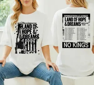 Springsteen & E Street Tour 2026 T-shirt, Springsteen Land Of Hope & Dreams Tour Shirt, Springsteen Fan Gift, Springsteen Merch