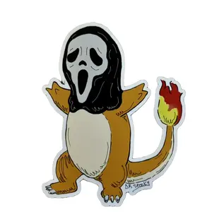 Ghostface Charmander Sticker