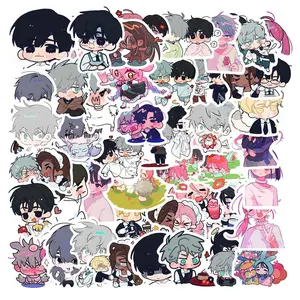 Cartoon Alien Pattern Sticker, 80pcs/pack Waterproof Self Adhesive Sticker, Decor Sticker for Gift Greeting Card Water Bottle Laptop Phone Cellphone