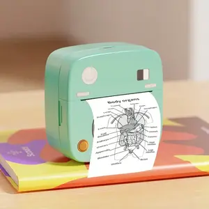 Wireless Portable Photo Printer, Mini Sticker Printer Compatible With IOS & Android, Bluetooth Pocket Printer Printing, Instant Printing