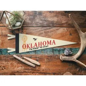Oklahoma Felt Pennant