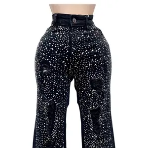 Rhinestone Women's Jeans