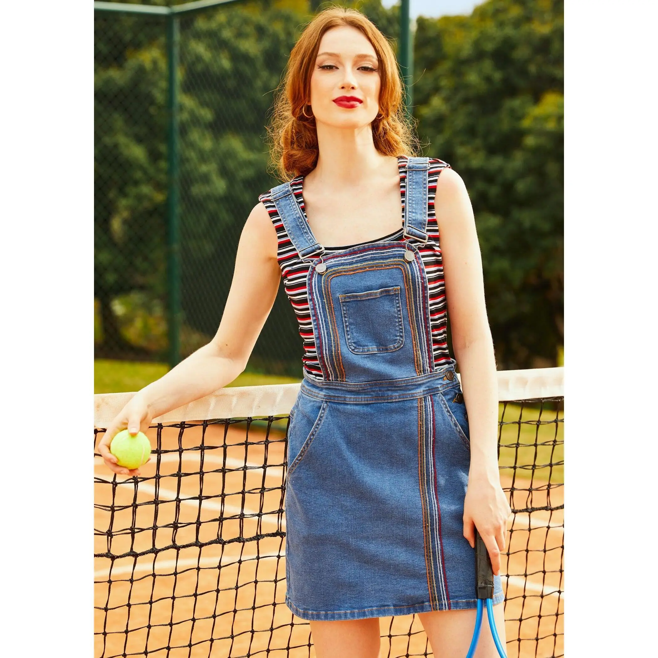 modcloth denim dress Denim Clothing | Vintage Jeans, Shorts & Jackets XS4X