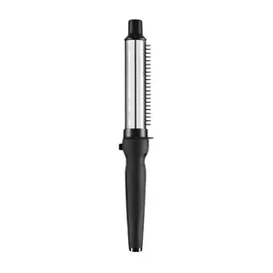 Paul Mitchell Neuro Guide Titanium Curling Iron - Plug-In, Dual Voltage for Worldwide Use, Titanium Barrel, Built-In Comb, Ceramic Heated Hair Brush, Precise Curling, 1-Motion Wrap for Effortless Waves